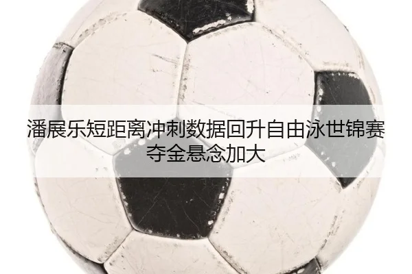 潘展乐短距离冲刺数据回升自由泳世锦赛夺金悬念加大